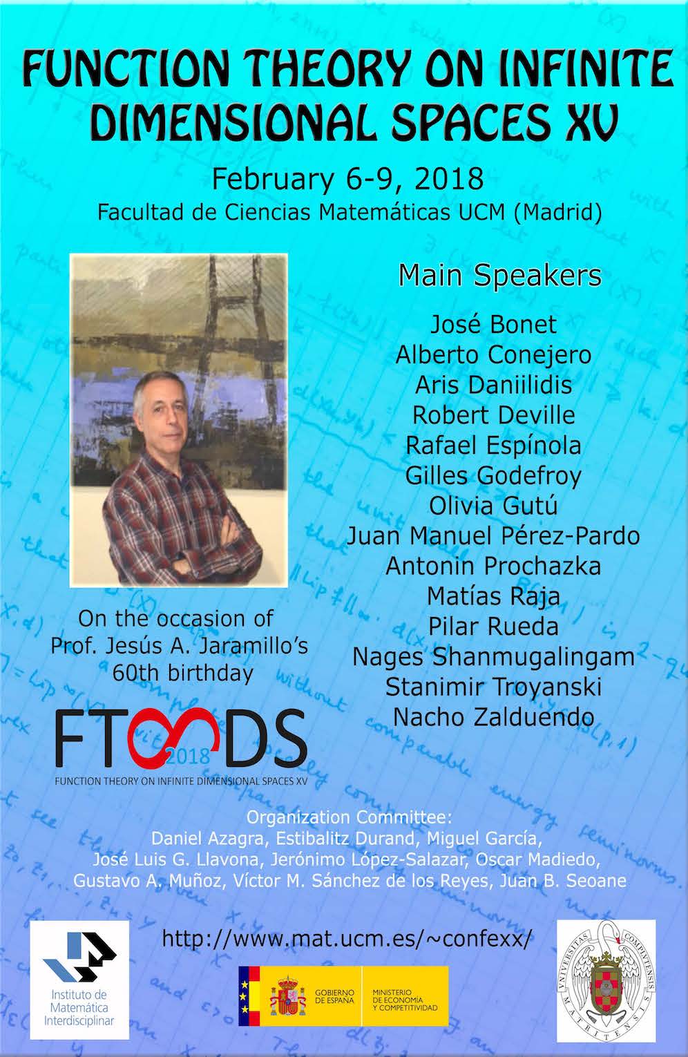 Function Theory on Infinite Dimensional Spaces XV - Home